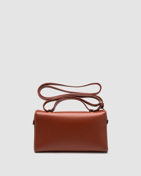 Жіноча сумка Loro Piana Extra Bag 19 Ginger Leather Premium фото