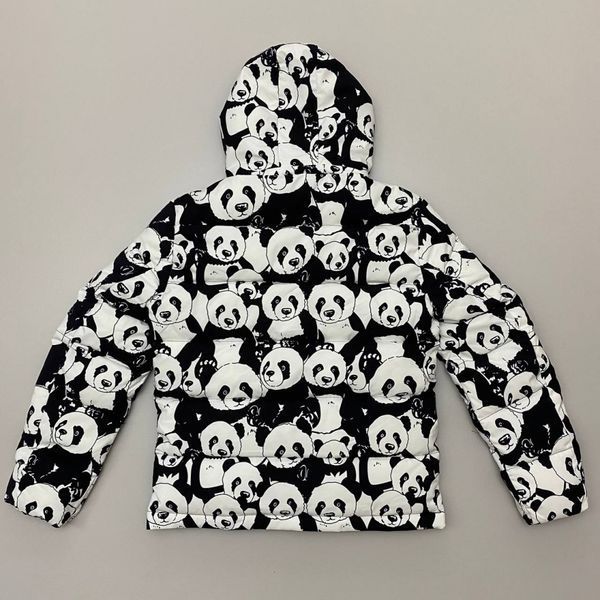 Чоловіча зимова куртка Panda Колір: білий фото
