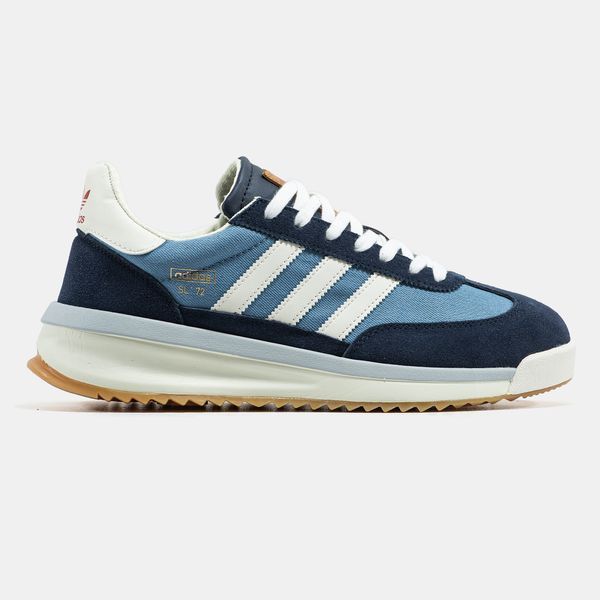 Чоловічі кросівки Adidas SL'72 RTN Navy Blue фото