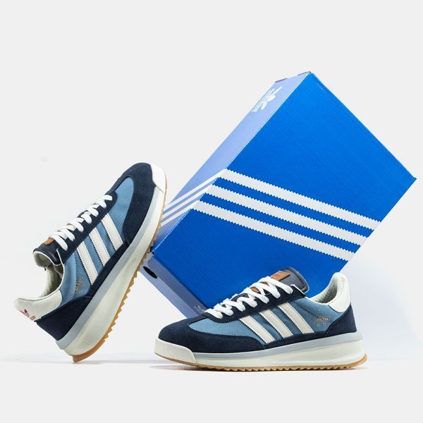 Чоловічі кросівки Adidas SL'72 RTN Navy Blue фото