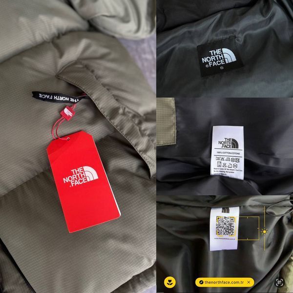 Зимняя куртка THE NORTH FACE Green Black фото