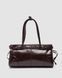 Жіноча сумка Prada Medium Leather Handbag Dark Brown Premium re-12357 фото 3