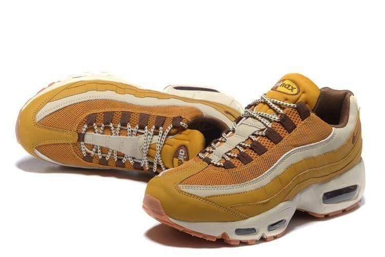 Мужские кроссовки Air Max 95 PRM Wheat/Cream Nike фото