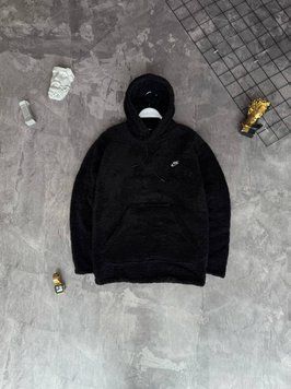 Premium худи Nike Black (mini logo)🔥 фото