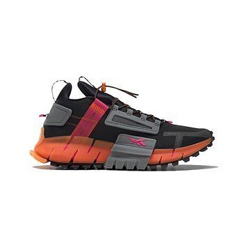 Мужские кроссовки Reebok Zig Kinetica Edge 'Black/Orange' фото