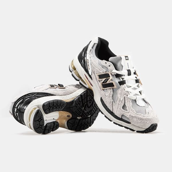 Мужские и женские кроссовки New Balance 1906D Protection Pack Grey Gold Black фото