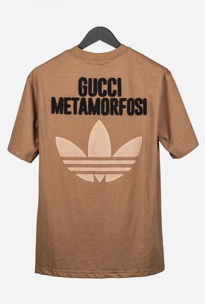 Унісекс Premium Футболка Adidas x Gucci артикул F0005 фото
