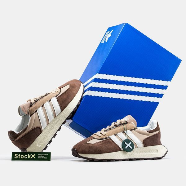 Мужские кроссовки Adidas Retropy E5 Brown фото