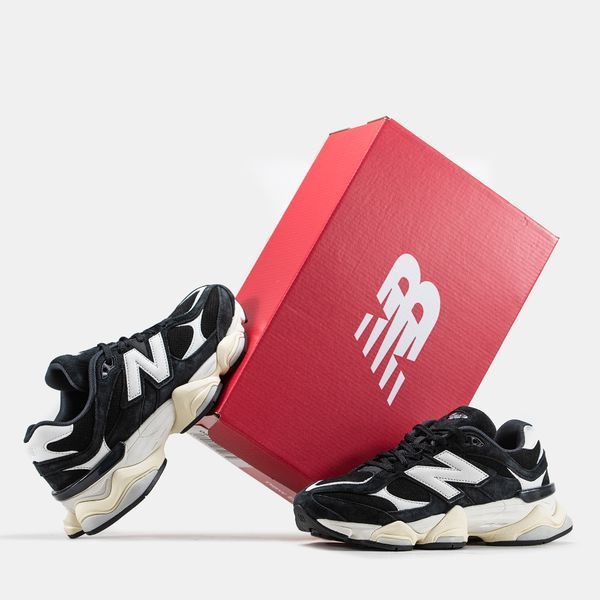 Унісекс кросівки New Balance 9060 Black Beige фото