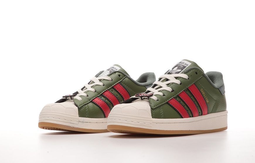 Женские кроссовки TMNT X Adidas Superstar &ldquo;Shelltoe&rdquo; фото