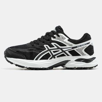 Женские кроссовки Asics Gel-Flux 4 Black White фото