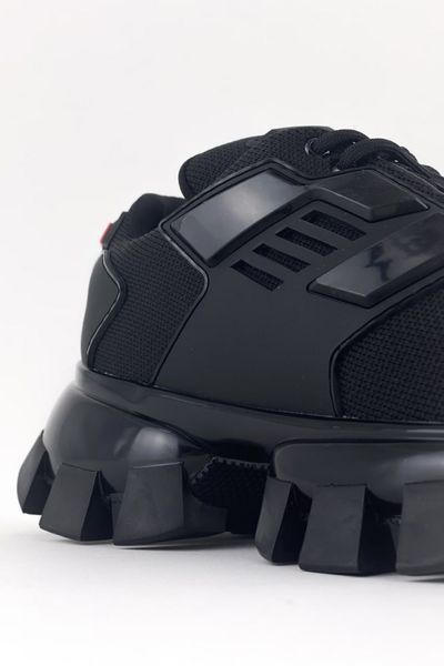 Кросівки жіночі PRADA Cloudbust Thunder Triple Black фото