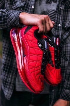 Зимние мужские кроссовки Nike Air Max 720 Termo Red mx-720-818 фото