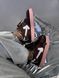 Жіночі та чоловічі кросівки OFF WHITE SPONGE MID TOP BROWN / WHITE Premium re-128508 фото 4