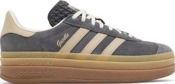 Жіночі кросівки Adidas Gazelle Bold MAGIC BEIGE GUM фото