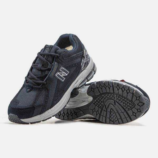 Чоловічі зимові кросівки New Balance 1906R Gore-Tex Navy Blue Grey Хутро фото