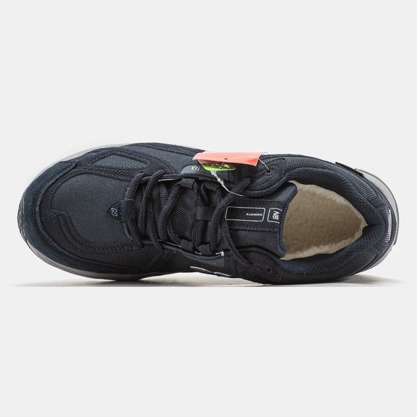 Чоловічі зимові кросівки New Balance 1906R Gore-Tex Navy Blue Grey Хутро фото