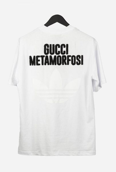 Унісекс Premium Футболка Adidas x Gucci артикул F0004 фото