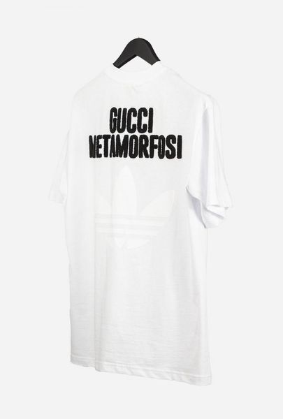 Унісекс Premium Футболка Adidas x Gucci артикул F0004 фото