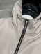Premium ветровка Stone Island Logo Grey re-126580 фото 7
