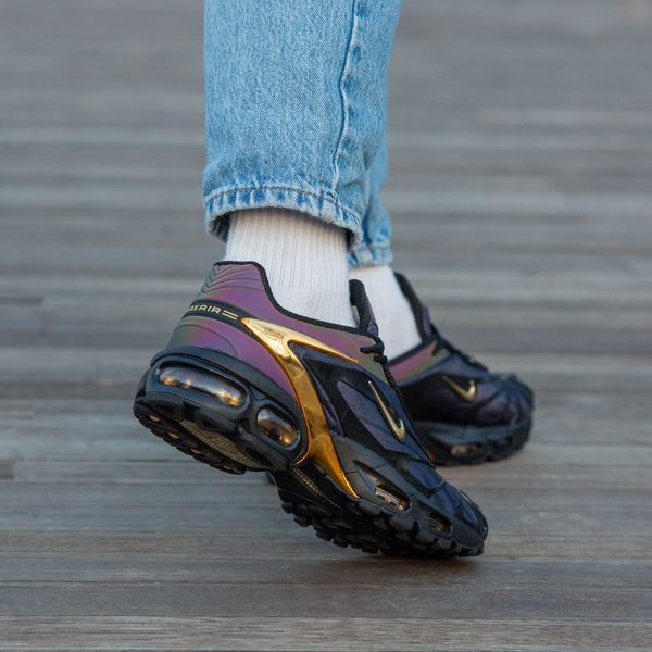 Мужские кроссовки Nike Air Max x Skepta Black Gold Violet фото