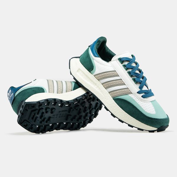 Мужские кроссовки Adidas Retropy E5 Green Blue фото