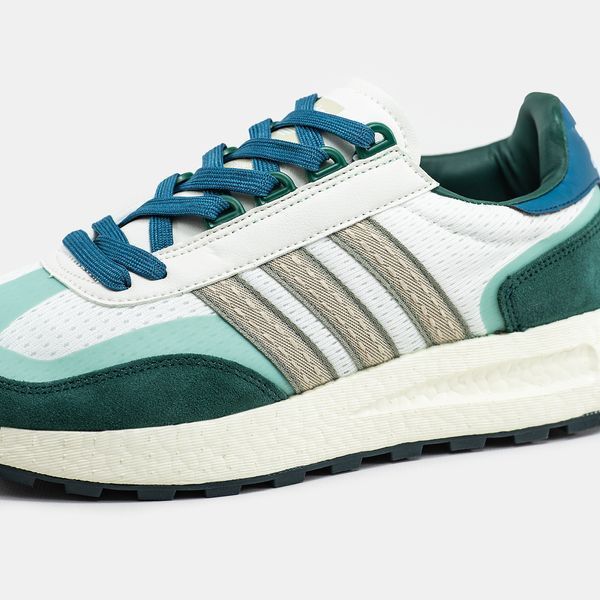 Мужские кроссовки Adidas Retropy E5 Green Blue фото