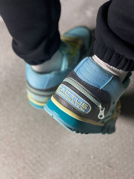 Чоловічі кросівки Nike Air Trainer 1 Travis Scott Blue Haze фото