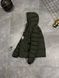Зимняя куртка Nike Dark Green PREMIUM re-12501 фото 6