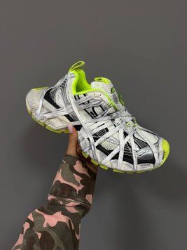 Женские кроссовки Balenciaga 3XL Extreme Laces Acid / Silver фото