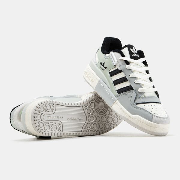 Чоловічі кросівки Adidas Forum exhibit low White Grey фото