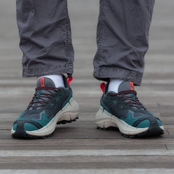 Мужские кроссовки Reebok Zig Kinetica II Edge Black Blue фото