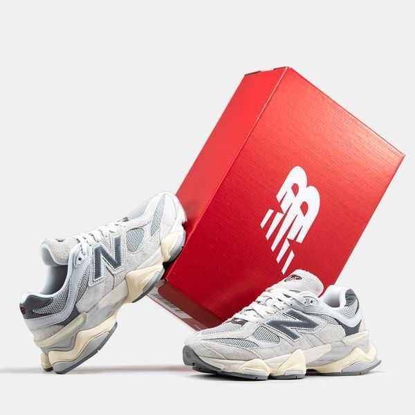 Мужские и женские кроссовки New Balance 9060 Gray фото