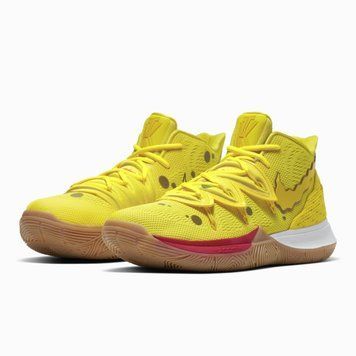 Мужские и женские баскетбольные кроссовки Nike Kyrie 5 Spongebob Squarepants фото