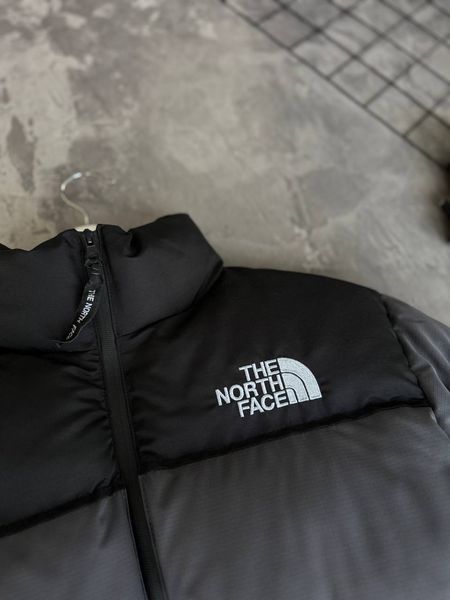 Зимняя куртка THE NORTH FACE Grey Black фото