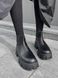 Жіночі ботинки (Натуральна шкіра) Prada Monolith brushed leather Chelsea boots PREMIUM re-9796 фото 5