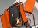 Жіноча сумка Hermes Kelly Pochette Black/Gold Premium re-11425 фото 3