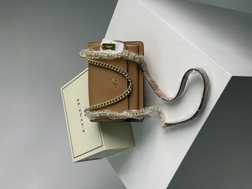 Женская сумка Coach Mini Klare Crossbody in Signature Canvas Total Beige Premium фото