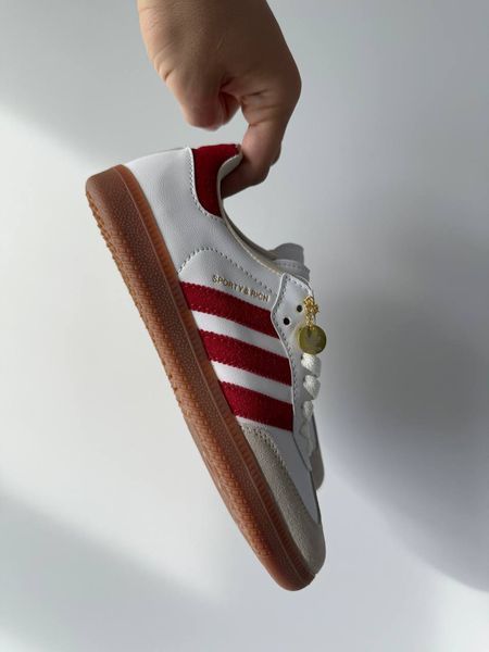Женские кроссовки Adidas Samba Sporty & Rich Red фото