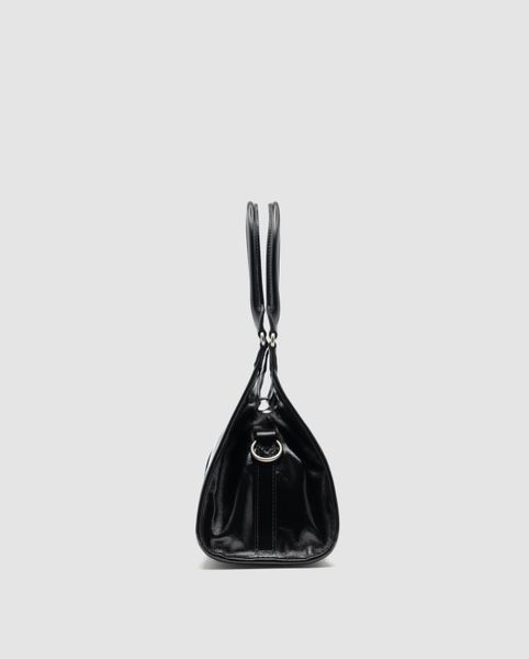 Жіноча сумка Prada Soft Sound Tote Bag in Leather Black Premium фото