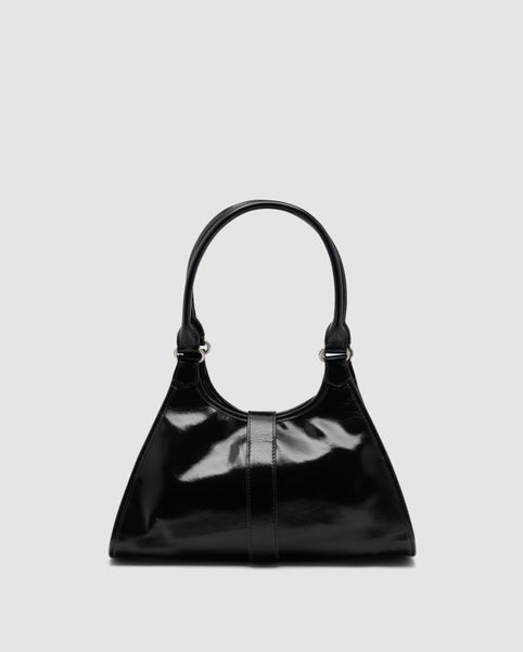 Жіноча сумка Prada Soft Sound Tote Bag in Leather Black Premium фото