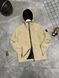 Premium ветровка Stone Island Logo Beige re-126582 фото 6