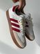 Женские кроссовки Adidas Samba Sporty & Rich Red re-10986 фото 1