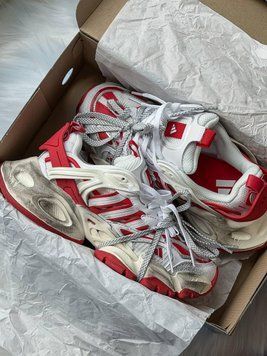 Женские кроссовки Adidas Vento XLG Deluxe White/Red фото