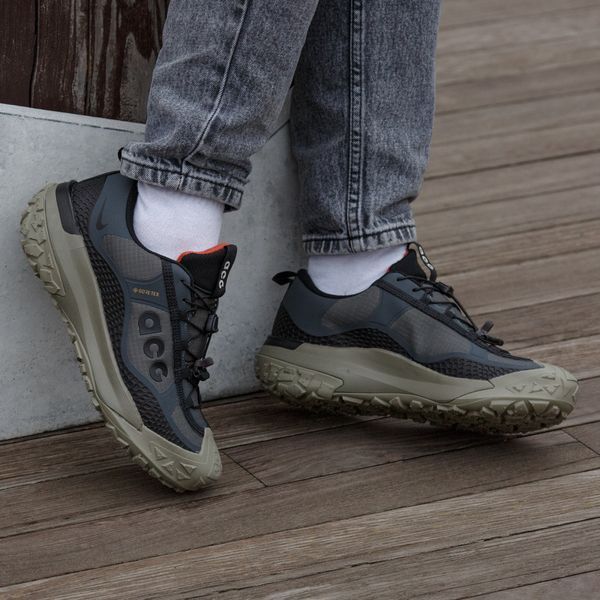 Мужские кроссовки Nike ACG Mountain Fly Gore-Tex Black Haki фото