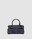 Жіноча сумка Prada Bonnie Mini Handbag Black/Denim Premium re-128882 фото 4