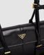 Жіноча сумка Prada Medium Leather Shoulder Bag Black Premium re-126311 фото 3