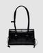 Жіноча сумка Prada Medium Leather Shoulder Bag Black Premium re-126311 фото 2