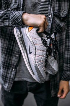 Зимние мужские кроссовки Nike Air Max 720 Termo Grey/Orange mx-720-818 фото