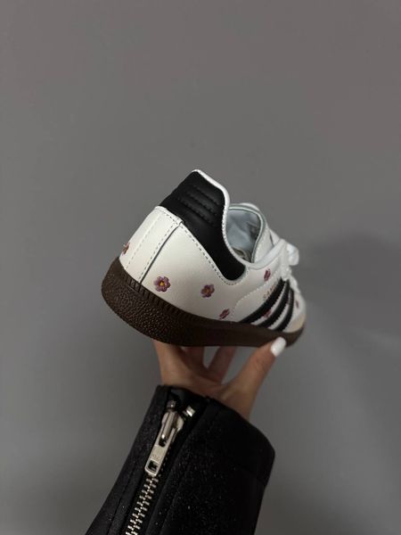 Женские кроссовки Adidas Samba &ldquo;FLORAL WHITE&rdquo; фото